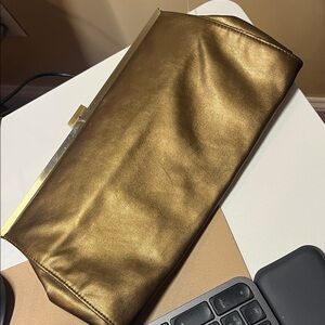 Gunne Sax Metallic Gold Clutch